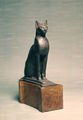 Egyptian - Statue of a Seated Cat - Walters 54403 - Three Quarter.jpg