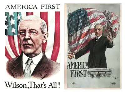 Figure 1. An America First Campaign slogan.