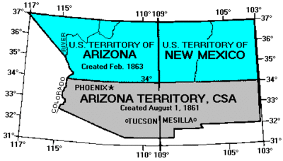 Confederate Arizona Territory