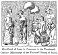 Court of Love in Provence in the Fourteenth Century Manuscript of the National Library of Paris.png